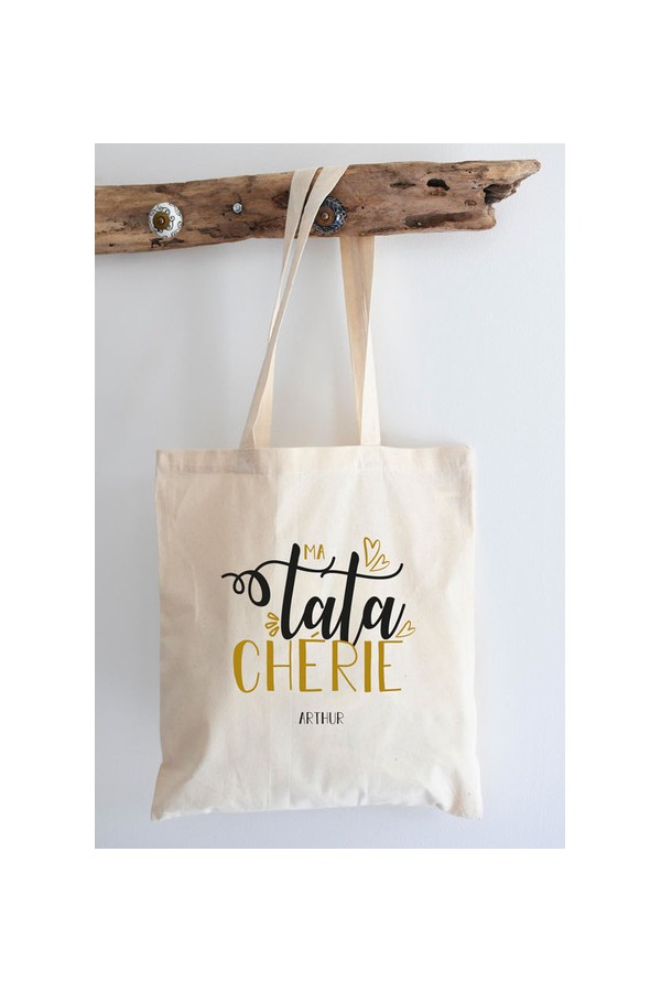 Tote bag personnalisé | Ma tata chérie