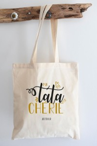 Tote bag personnalisé | Ma tata chérie